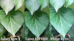 Galaxy Note 4 Vs iPhone 6 More and EOS 650D 