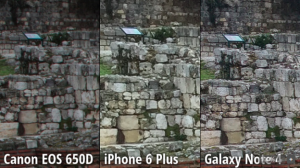  Galaxy Note vs iPhone 4 and 6 Plus EOS 650D 