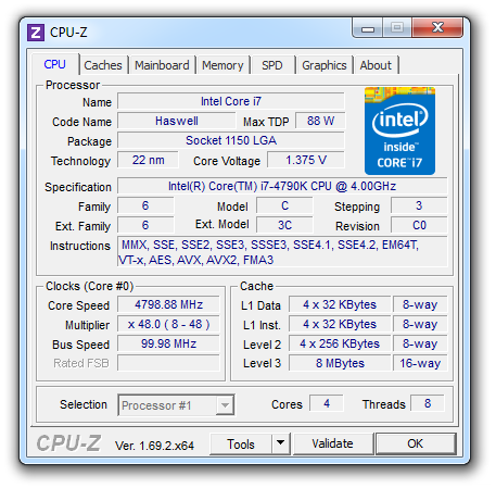 Test du Core i7 4790K, Devil's Canyon à 4 GHz - Page 5 sur 6 - GinjFo