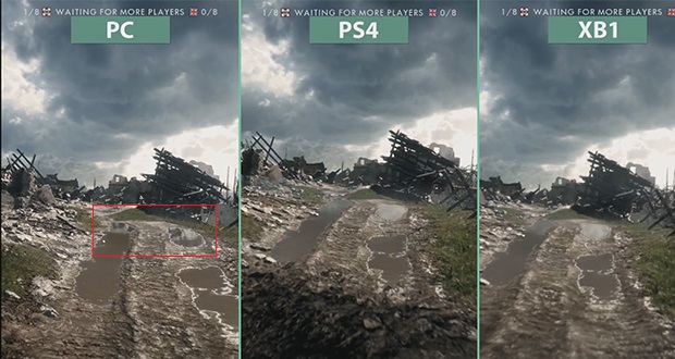 Battlefied 1 Comparatif Entre Les Versions Pc Ps4 Et Xbox