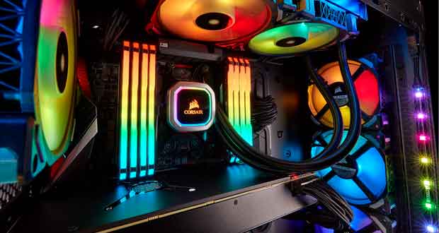 H115i RGB Platinum de Corsair, Review en vidéo - GinjFo