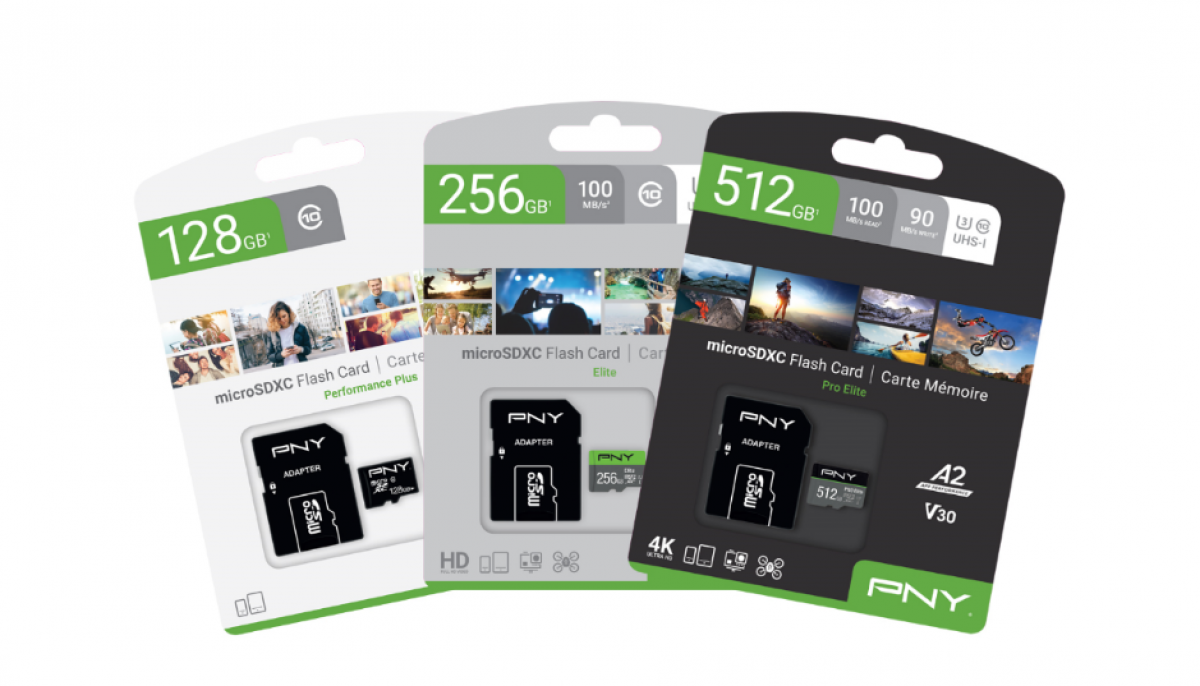 PNY PRO Elite Carte mémoire microSDXC 1 To + Adaptateur SD, A2 app  performance, Vitesse de lecture jusqu'à 100 Mo/s, Classe 10 UHS-1, U3, V30  pour les