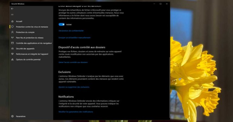  Windows Defender, comment personnaliser ses notifications sur Windows 10 Windows10_Notification_02-768x403