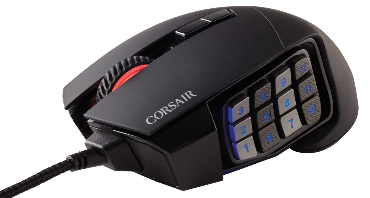 Corsair MM500 Tapis de souris de jeu Noir