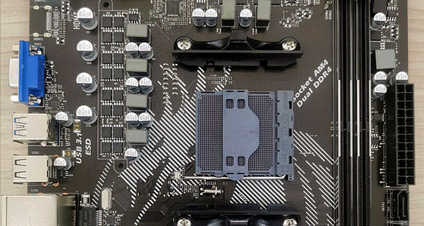Les premières images de la première carte mère AMD B550 – Artefact