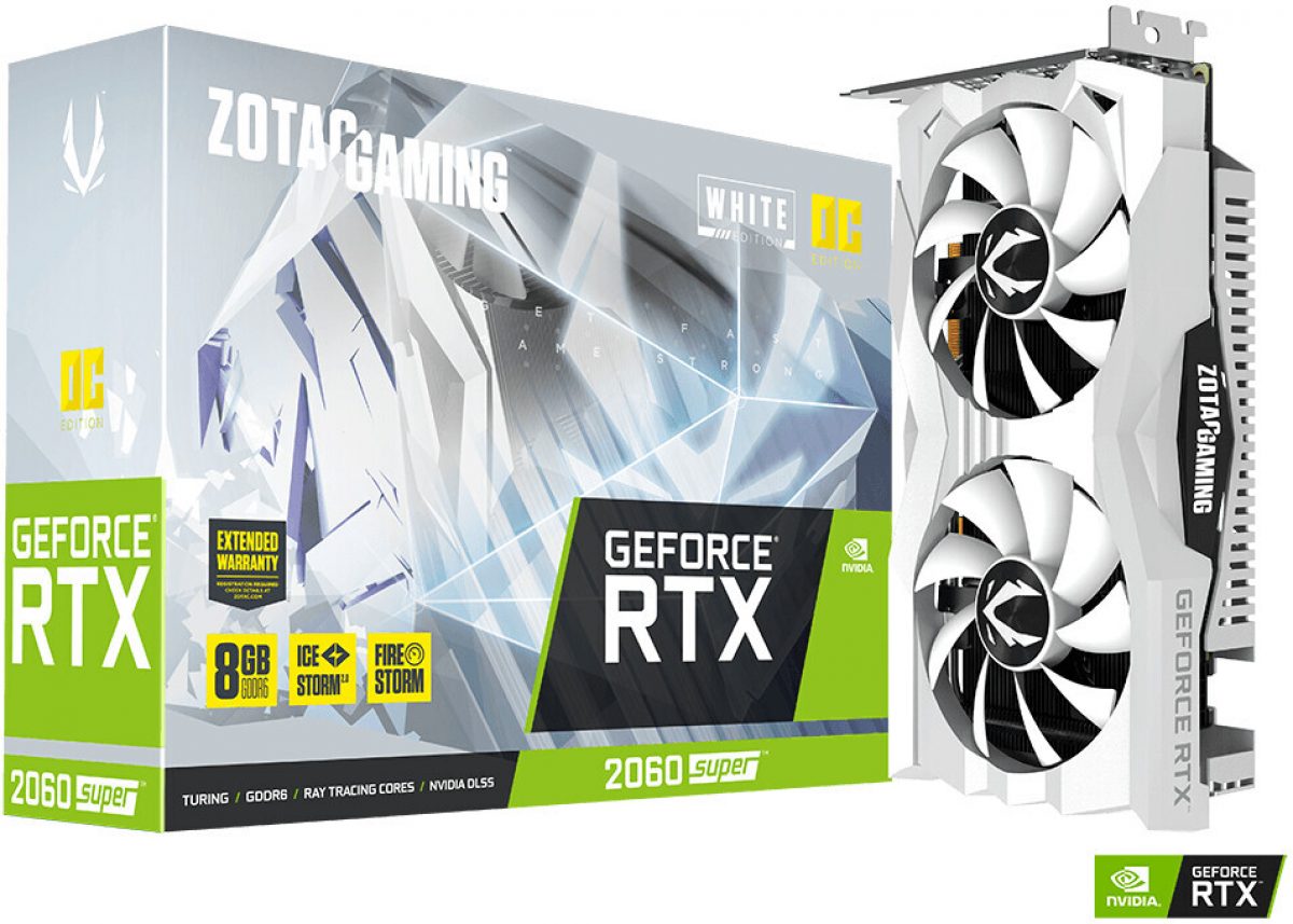 GeForce RTX 2060 Super OC White Edition, Zotac propose du blanc