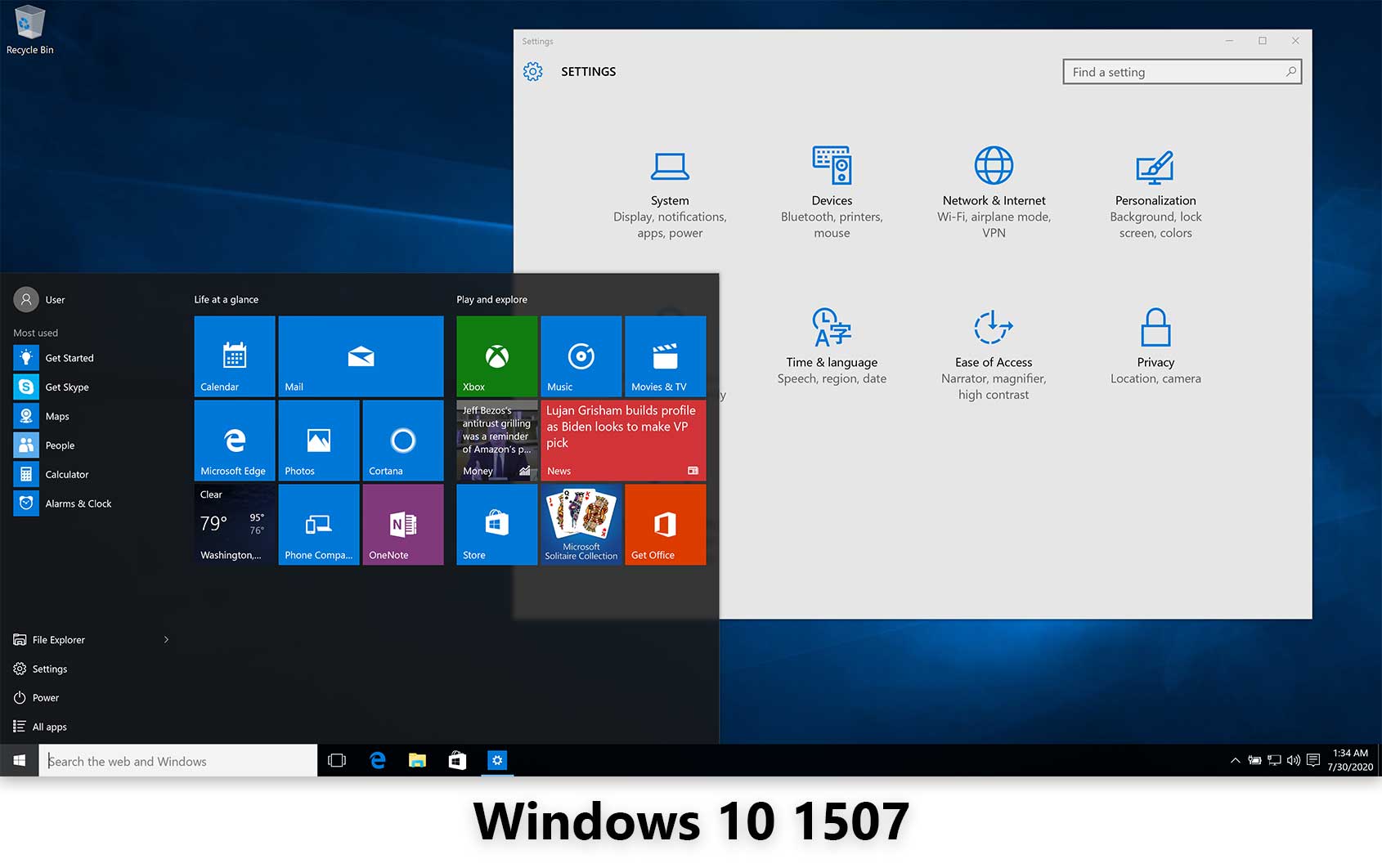 Windows 10 20H1 : Microsoft teste une nouvelle interface pour tablette