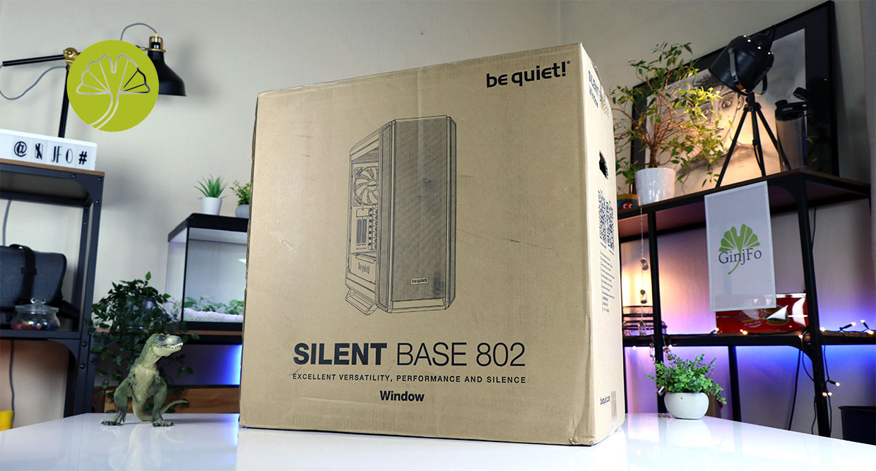 Boîtier be quiet Silent Base 802 avec fenêtre Noir Silent Base 802 Bl BGW39