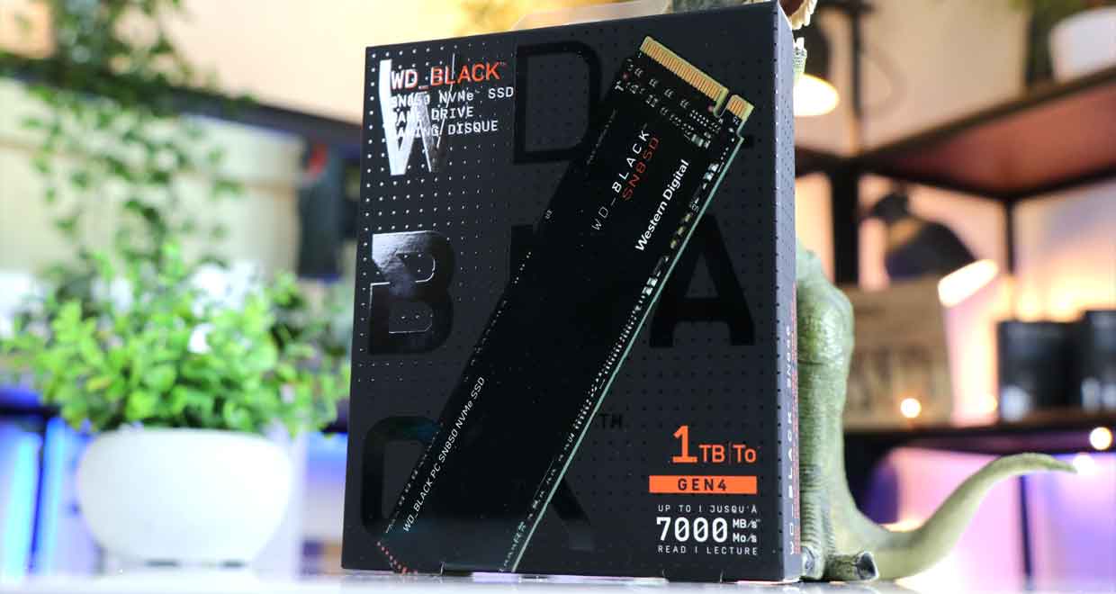 WD_BLACK SN850X - 1 To - Avec dissipateur thermique - Disque SSD