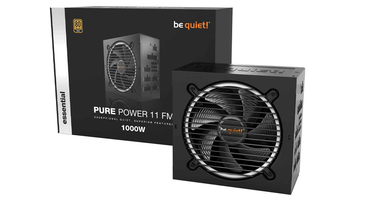 Alimentation Pure Power FM 1000 Watts de be quiet!