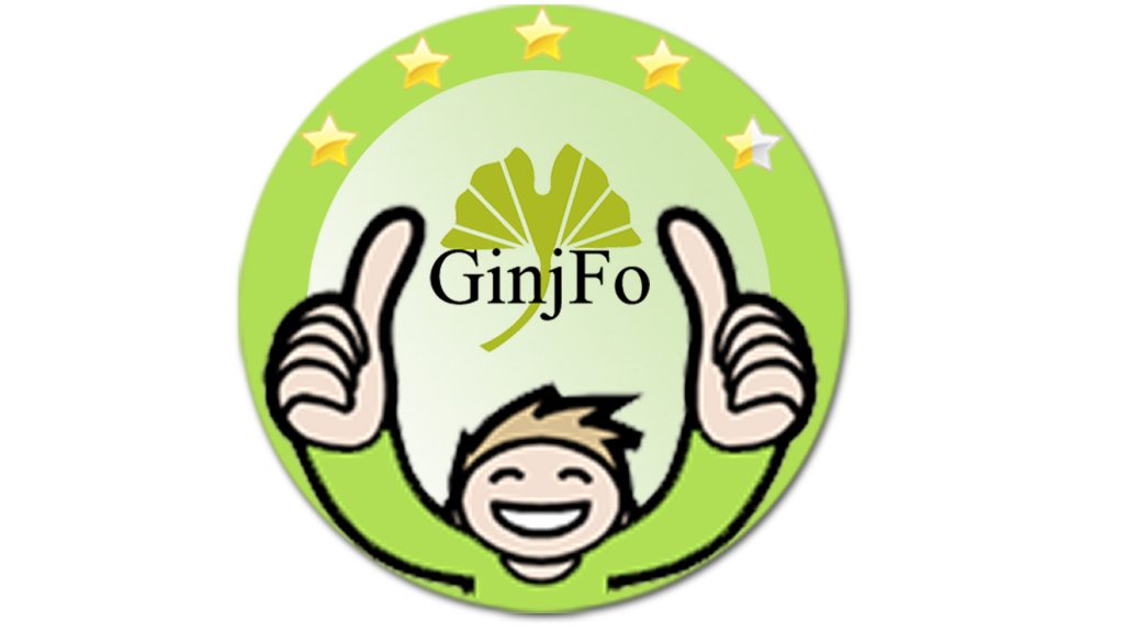 Award GinjFo - Note 4.5/5