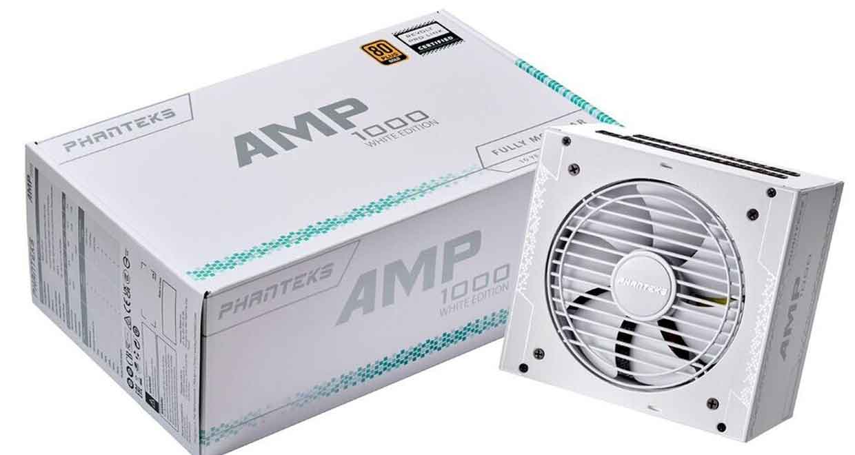Alimentation ATX Phanteks AMP 1000 Watts White Edition