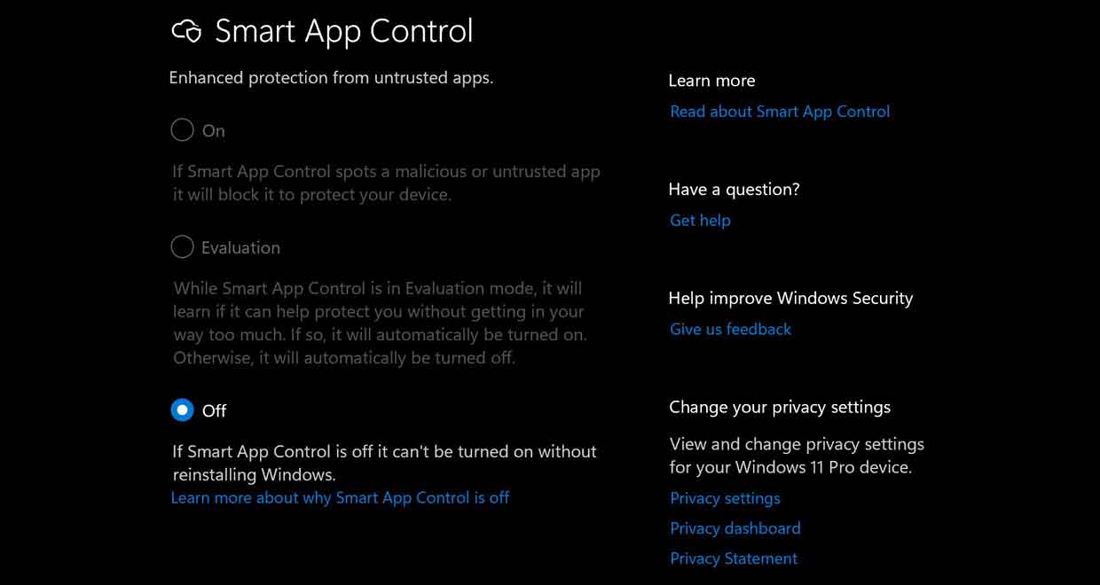 Windows 11 22H2 Protection e Smart App Control, cosa devi sapere?