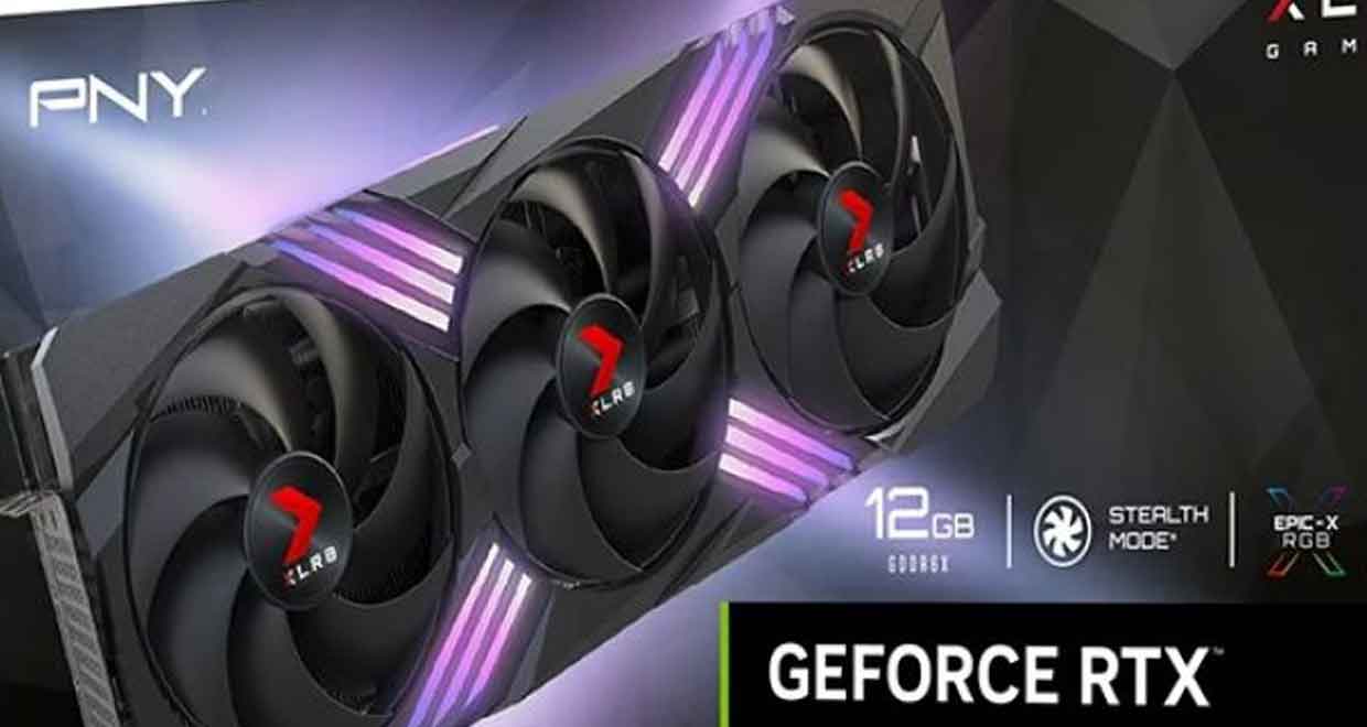 PNY - Carte Graphique - GeForce RTX™ 4070 XLR8 Gaming VERTO EPIC-X R