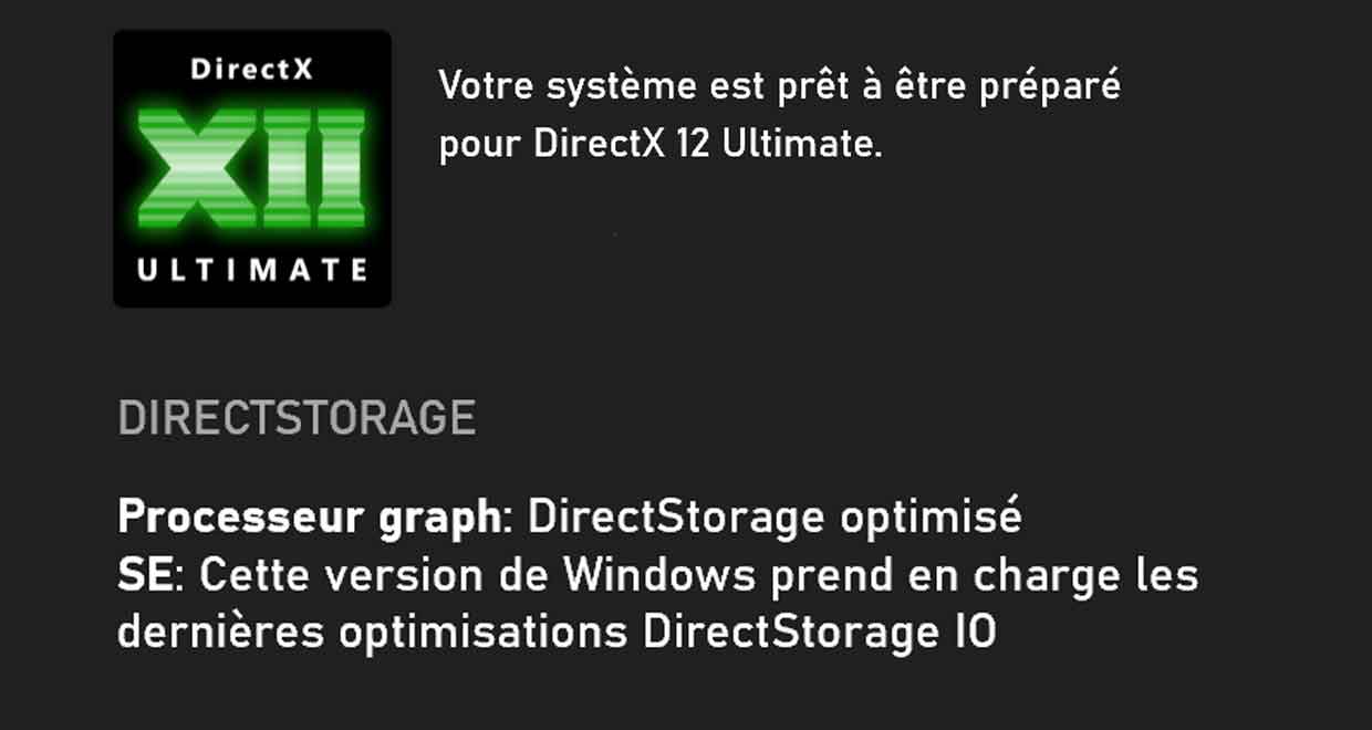 Windows 11 and 10, how to check if your computer supports DirectStorage?