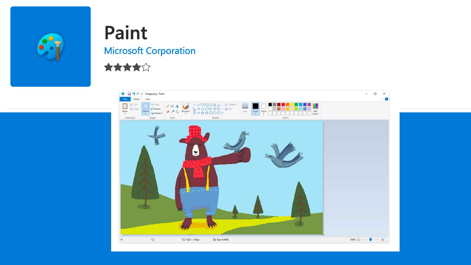 Paint gets a background removal tool