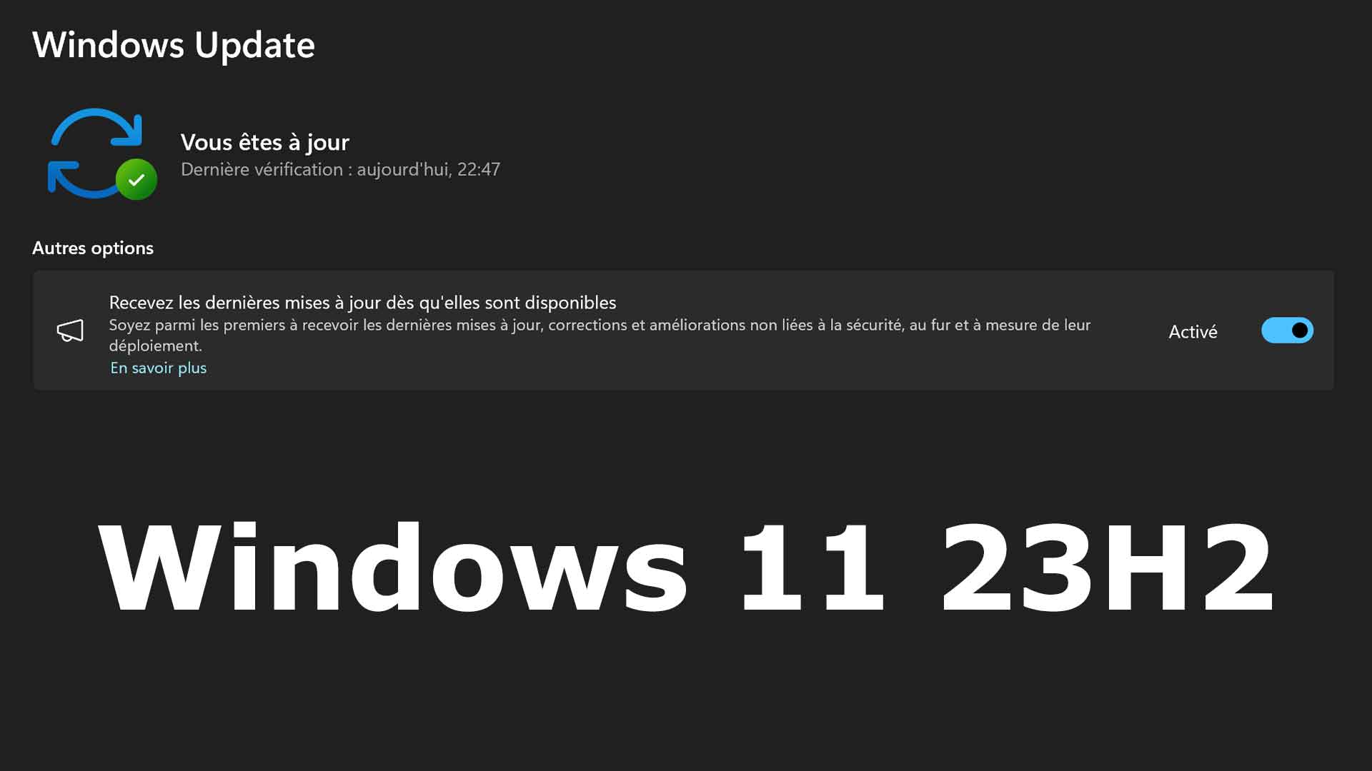 Discover the secrets of Windows 11 23H2: the five notable new features
