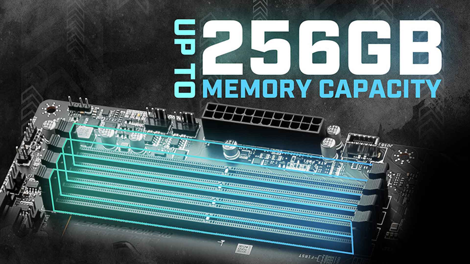 Carte mère, MSI annonce le support de 256 Go (4 x 64 Go) de DDR5