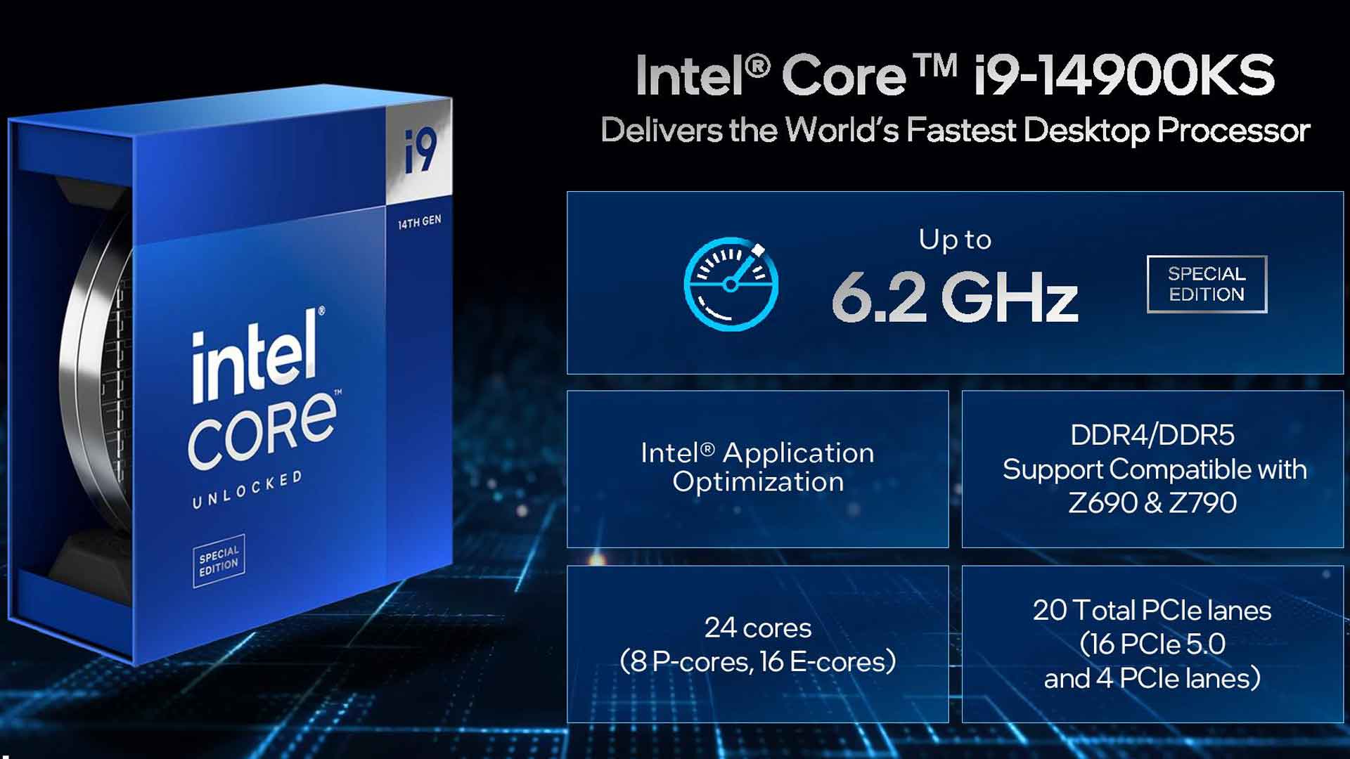 Processeur Intel Core i9-14900KS