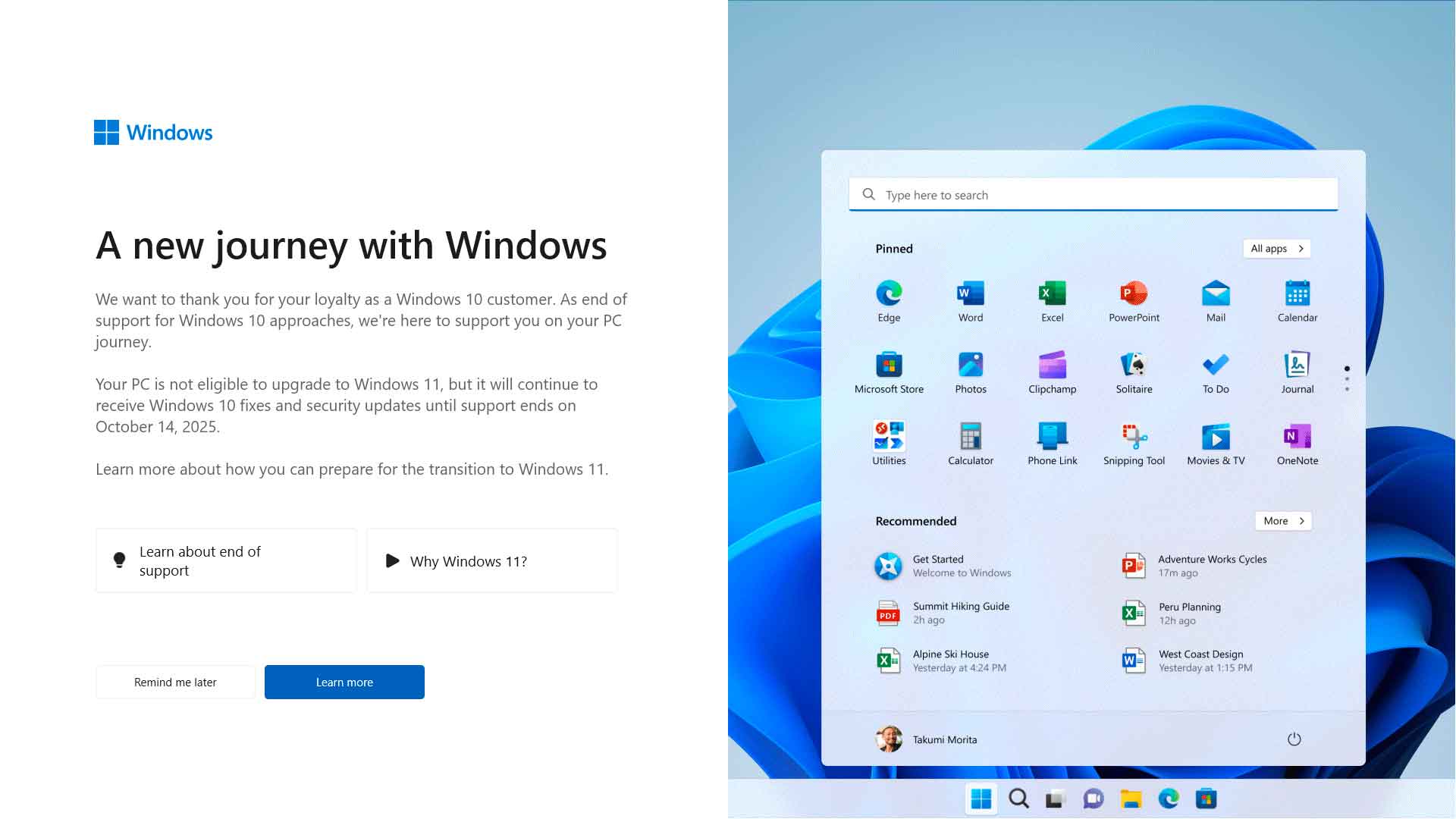Fin du support du Windows 10, Microsoft lance une nouvelle campagne de sensibilisation (et de publicité ?)