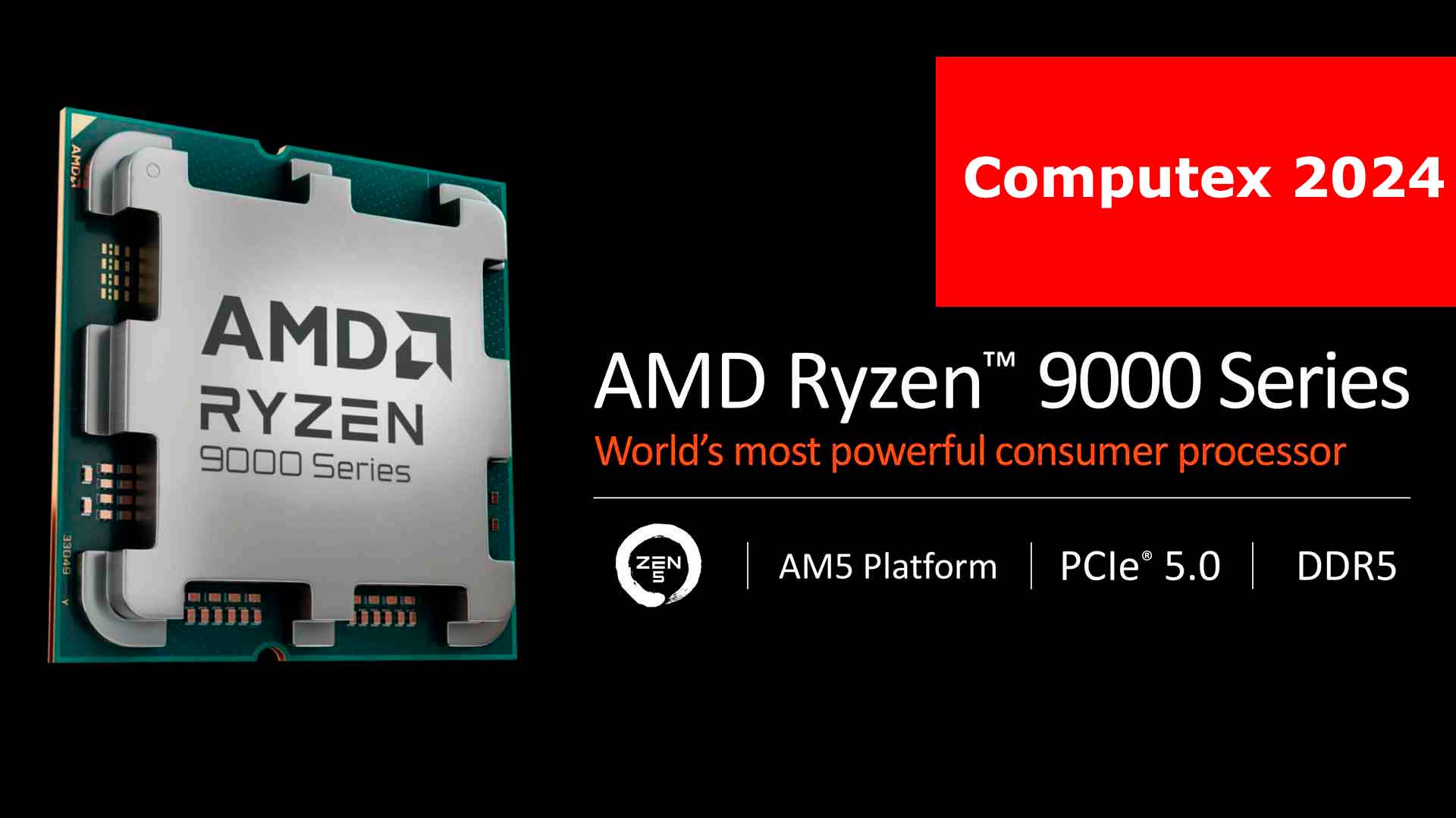 Processeurs AMD Ryzen 9000 series - Granite Ridge