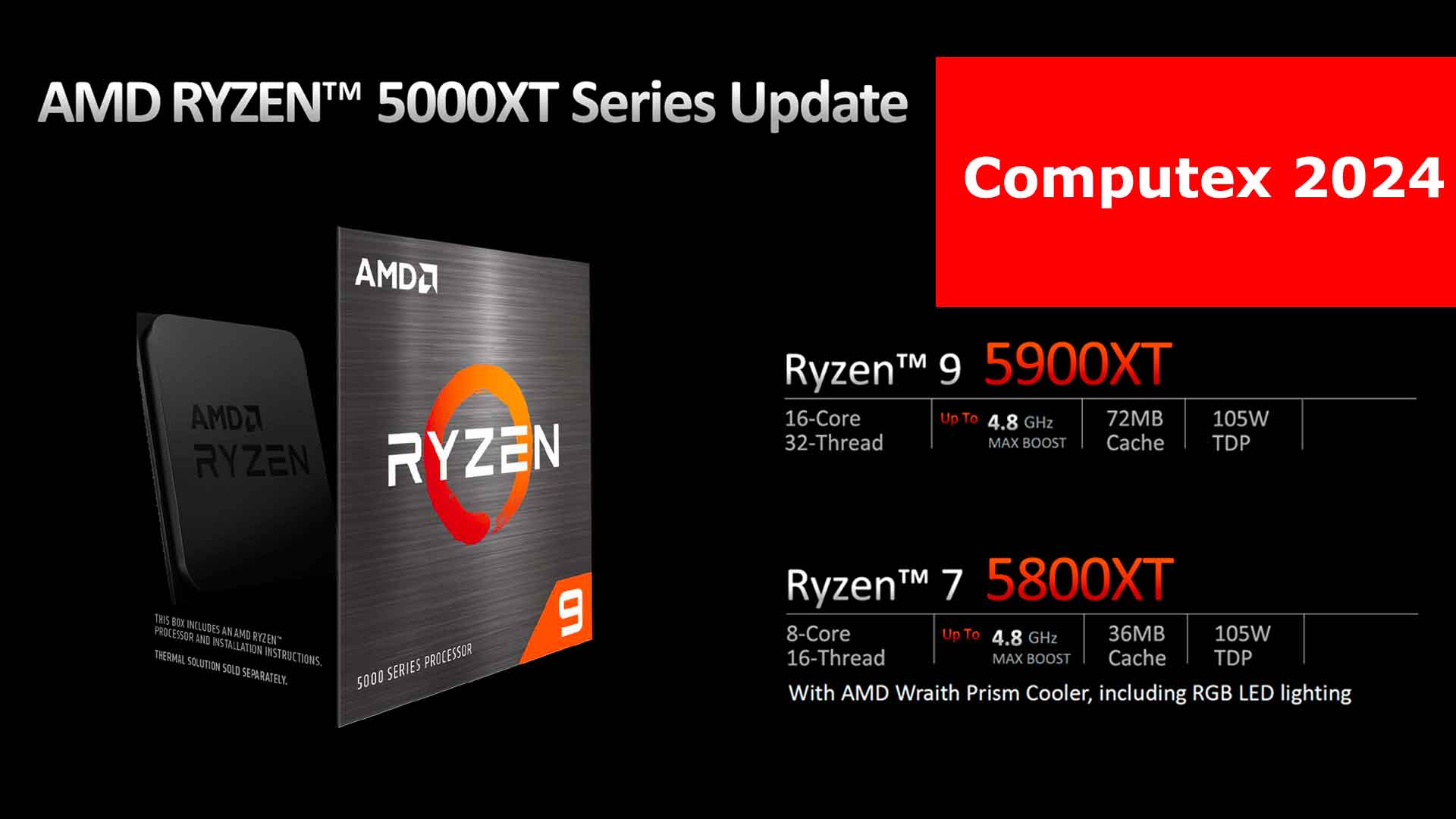 Ryzen 5000XT Series